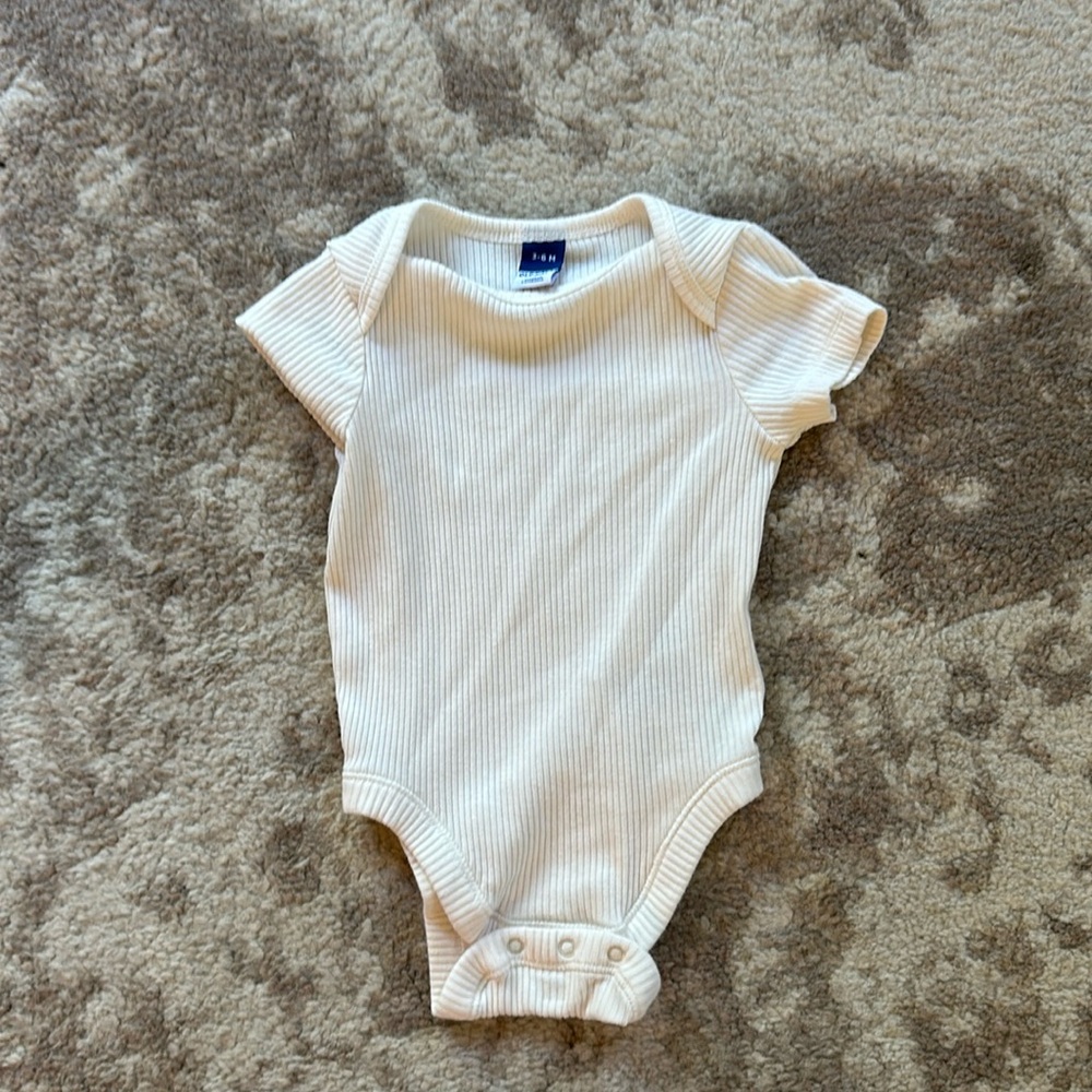 Cream body suit